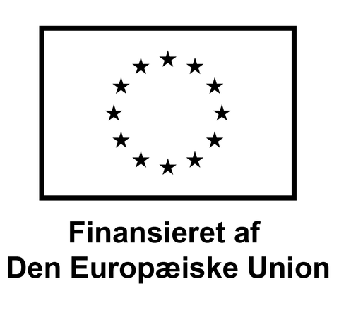 Logo for Den Europæiske Union som finansierer projektet